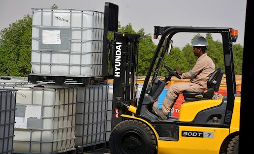 إدارة المواد الكيميائية